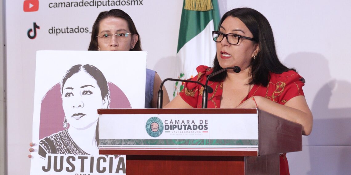 Pide Martha Aracely Cruz agilizar investigación del feminicidio de la activista Sandra Domínguez y garantizar reparación del daño a su familia