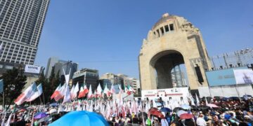 Claudia Sheinbaum encabeza informe nacional desde el Monumento a la Revolución