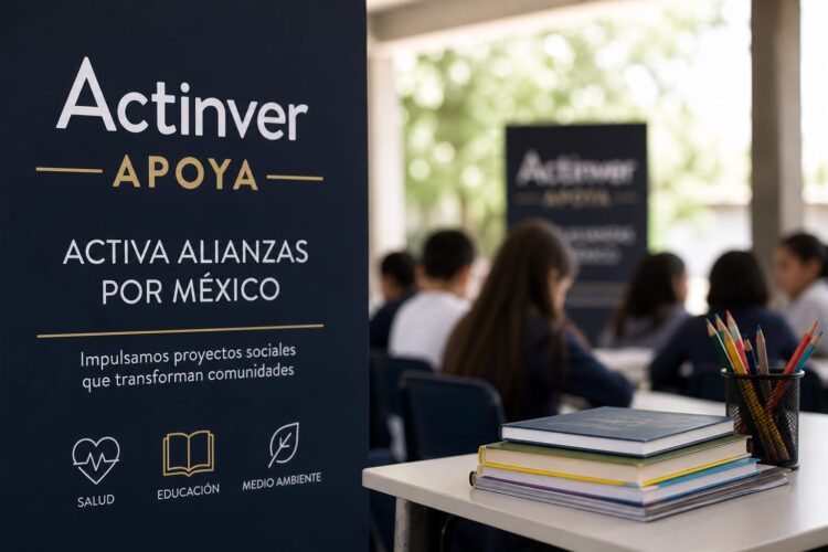 ACTINVER APOYA ACTIVA ALIANZAS POR MÉXICO: LANZA CONVOCATORIA 2026 PARA IMPULSAR PROYECTOS SOCIALES EN TODO EL PAÍS