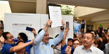 Con más de 8 mil votos de ventaja, Roberto Javier Gómez Gómez se alza con el triunfo para la dirigencia nacional del SNTISSSTE 2026-2030
