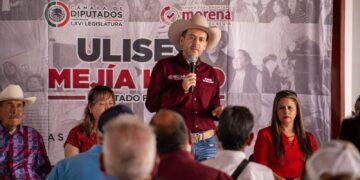 Ulises Mejía impulsa agenda de agroindustria y manejo hídrico ante presión por sequía en Zacatecas