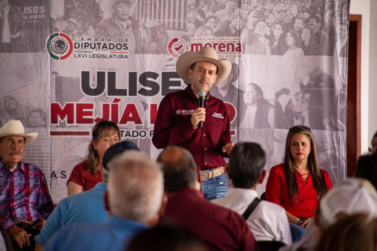 Ulises Mejía impulsa agenda de agroindustria y manejo hídrico ante presión por sequía en Zacatecas