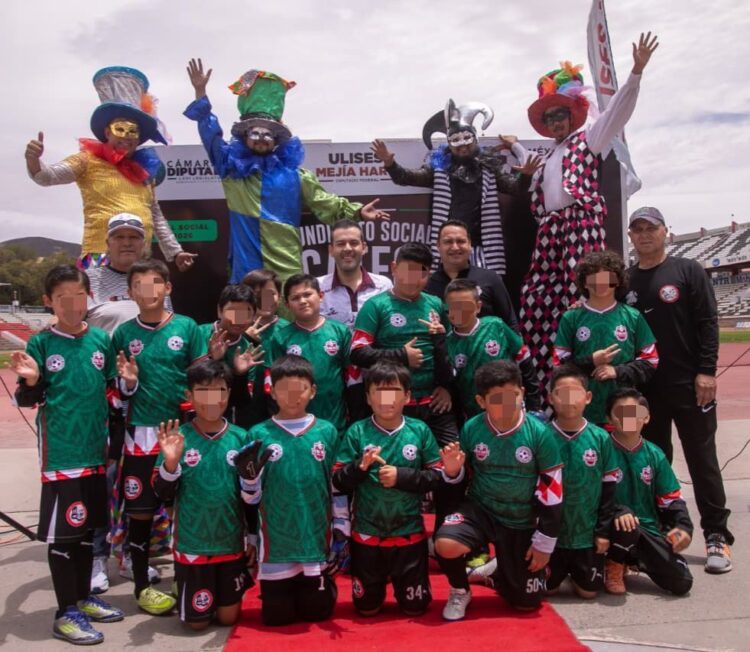 Exseleccionados nacionales participan en inauguración del Mundialito Social Zacatecas