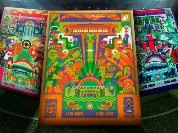 Exhiben estampas monumentales rumbo a la Copa Mundial de la FIFA 2026™