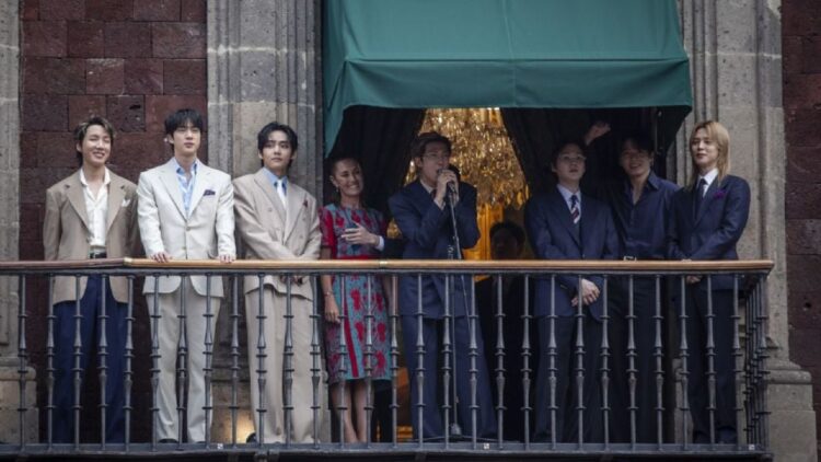 Sheinbaum confirma el regreso de BTS a México en 2027 tras su visita a Palacio Nacional