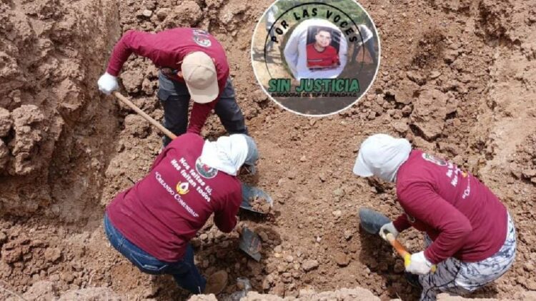 Madres buscadoras de Sinaloa hallan los restos de tres personas en Concordia
