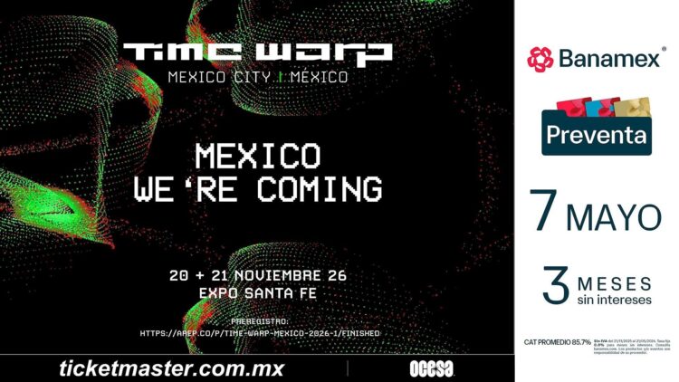 Time Warp, uno de los festivales underground más importantes del mundo, llega a México por primera vez