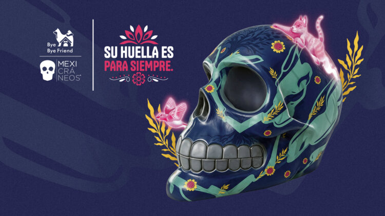 El amor por tu mascota puede ser monumental:  Bye Bye Friend y Mexicráneos lanzan convocatoria para artistas
