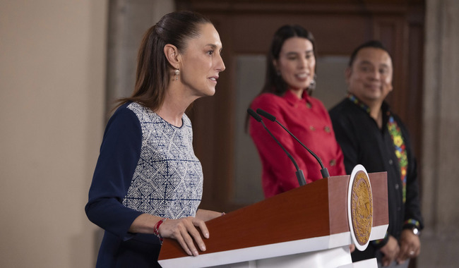 Presidenta destaca resultados en turismo con la llegada de 26.2 millones de visitantes internacionales en marzo 2026; 10.2% más que en 2025