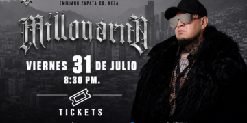 El rapero millonario lanza su sencillo “Dropshop” y llega a Ciudad Neza este 31 de julio