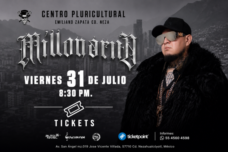 El rapero millonario lanza su sencillo “Dropshop” y llega a Ciudad Neza este 31 de julio