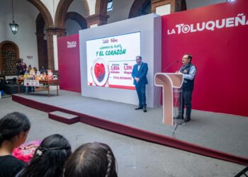 Llama Ricardo Moreno a colaborar con el Banco de Alimentos Cáritas del Estado de México
