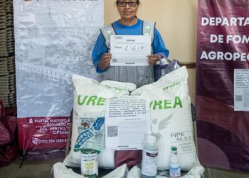 Entrega Toluca más de 500 paquetes de fertilizantes para elevar la producción en el campo