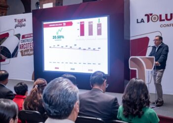 Reduce Toluca 40.16% los delitos de alto impacto: Ricardo Moreno