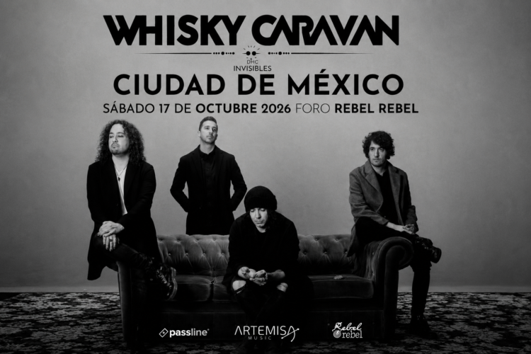 Whisky Caravan lanza su sencillo «El Predicador» y anuncia concierto en México en octubre