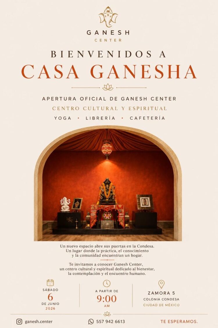 Casa Ganesha; el centro cultutral y espiritual para encontrarse consigo mismo