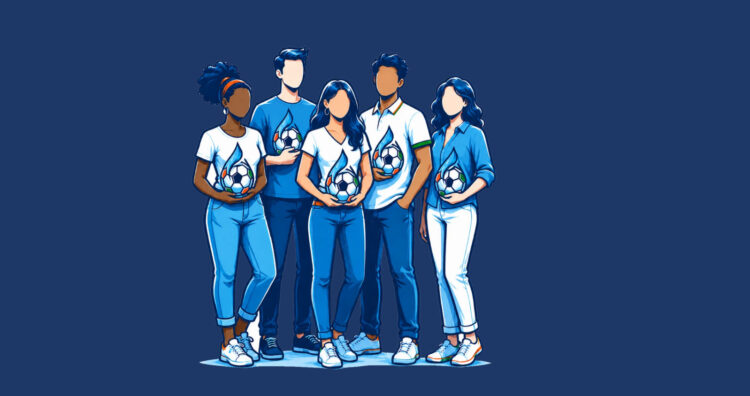 El fútbol mueve al mundo, el agua lo sostiene