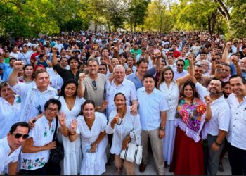 Denuncian detención de Lorenzo Miranda, líder maya de Tulum, tras multitudinario evento político junto a Rafael Marín