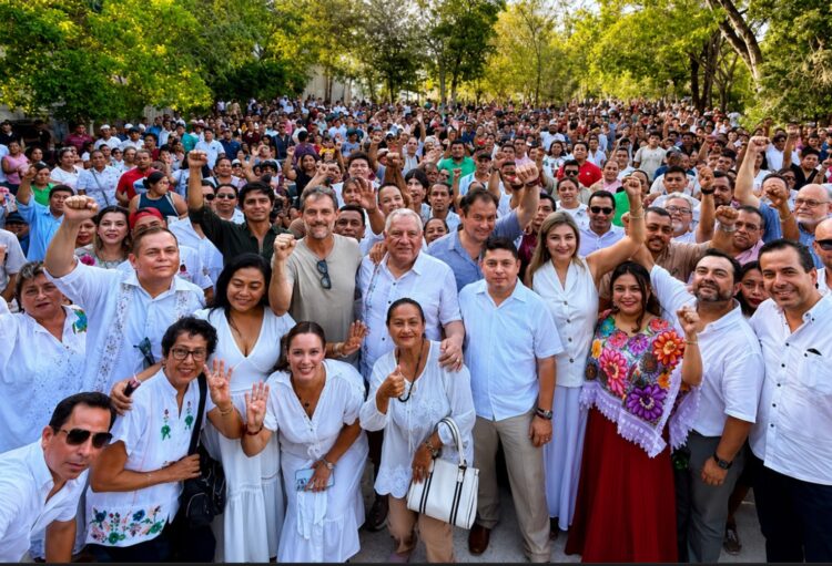 Denuncian detención de Lorenzo Miranda, líder maya de Tulum, tras multitudinario evento político junto a Rafael Marín
