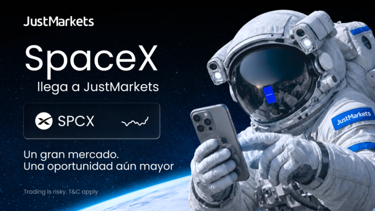 JustMarkets lanzará el trading de acciones de SpaceX para sus clientes