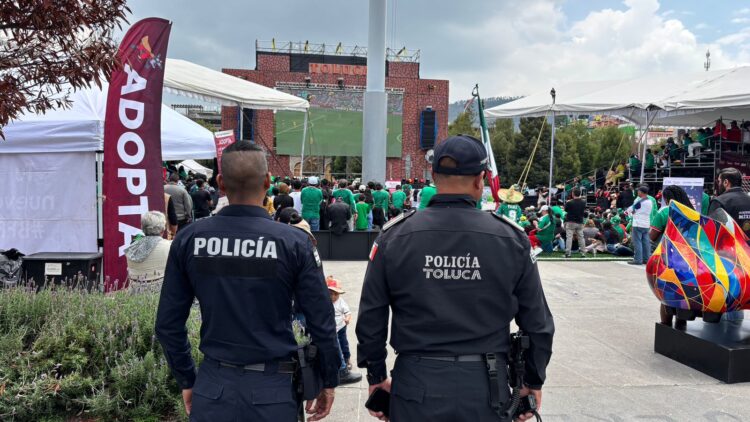 Listo segundo despliegue de seguridad para partido México vs. Corea
