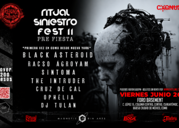 Black Asteroid debuta en México en la prefiesta de Ritual Siniestro Fest II