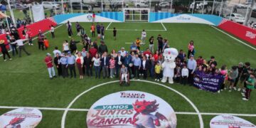 Devuelve Ricardo Moreno espacios deportivos dignos a familias de Sauces I y IV