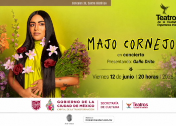Majo Cornejo presenta su álbum “Gallo Drito” en el histórico Teatro de la Ciudad