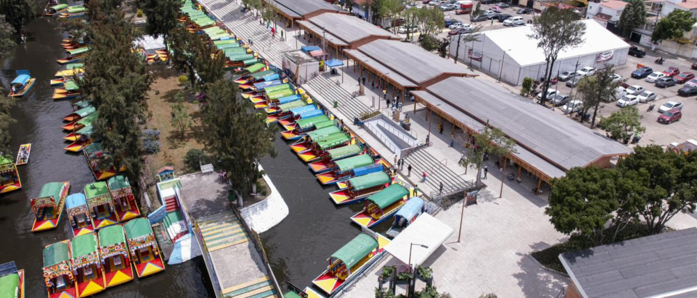 Renuevan embarcaderos de Xochimilco con inversión de 84 millones de pesos
