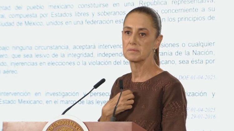 «¿Qué intención hay con quitar la visa y además hacerlo público?»: Sheinbaum evita confirmar investigación de EU contra Américo Villarreal y Alfonso Durazo