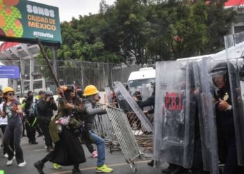 Protestas durante el Mundial de futbol dejan 12 detenidos; todos ya están liberados
