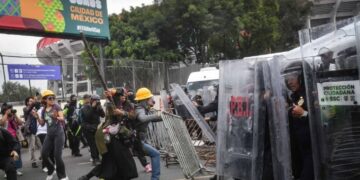 Protestas durante el Mundial de futbol dejan 12 detenidos; todos ya están liberados
