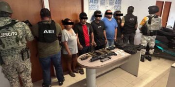 Rescatan a dos personas privadas de la libertad y desarticulan grupo dedicado al cobro de piso en Oaxaca