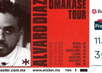 ÁLVARO DÍAZ ANUNCIA SU OMAKASE TOUR POR 33 CIUDADES EN LATINOAMÉRICA Y EE. UU. TRAS EL ENORME ÉXITO DE SU ÁLBUM ACLAMADO POR LA CRÍTICA