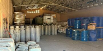 Incautan 24 mil litros de metanfetamina en Los Mochis; el decomiso más grande del sexenio