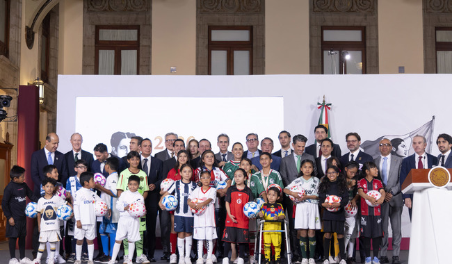 Inicia una etapa distinta del futbol mexicano: Presidenta Claudia Sheinbaum; FMF presenta Estrategia Nacional de Formación