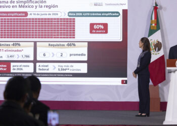 Programa de simplificación de trámites tiene 60% de avance; facilita la vida de los mexicanos y evita la corrupción: Presidenta