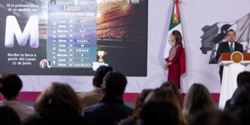 Becas para el Bienestar generan igualdad e impulsan a las niñas y niños a estudiar; benefician a 12.8 millones de estudiantes: Presidenta