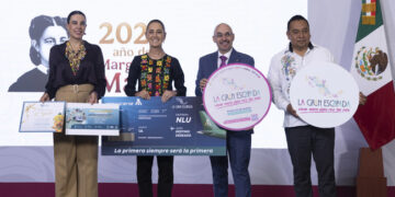 Con la gran escapada hay descuentos para viajar todo el año: Presidenta obsequiará 6 viajes dobles al sureste para los papás de México