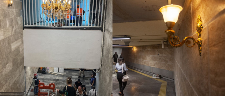 ¿Cuánto costó cada candelabro de la estación Hidalgo del Metro? Esto reveló Adrián Rubalcava