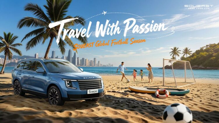 El SOUEAST S08 DM ofrece «autonomía extra» para los viajes de los aficionados al fútbol