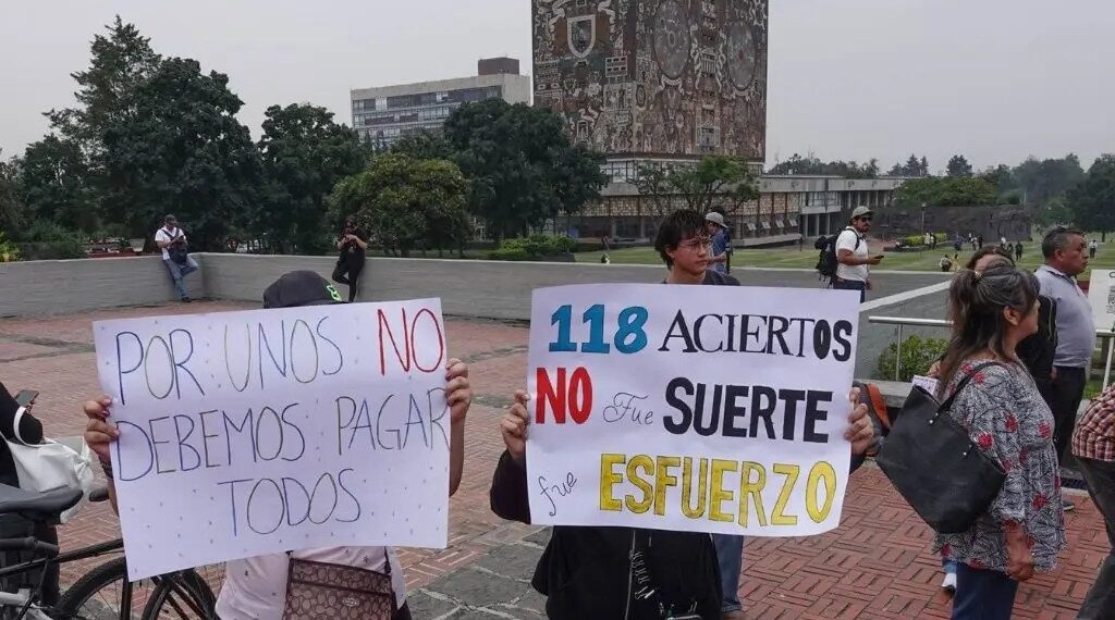 UNAM aplicará examen de control presencial tras denuncias de trampas en la admisión