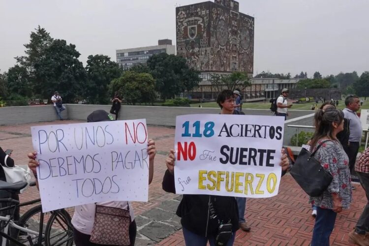 UNAM aplicará examen de control presencial tras denuncias de trampas en la admisión