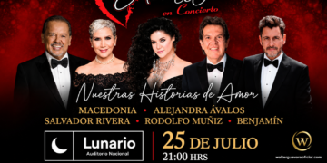 Amantes en Concierto reúne a cinco grandes voces de la balada en una noche irrepetible en el Lunario del Auditorio Nacional