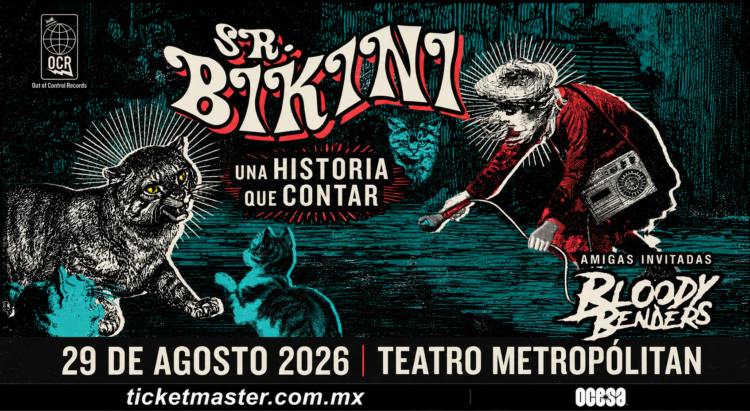 Sr. Bikini llevará su surf rock al Teatro Metropólitan con nueva música