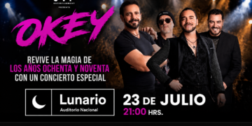 Okey revive la magia de los años ochenta y noventa con un concierto especial en el Lunario del Auditorio Nacional