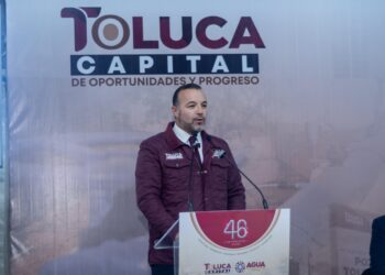 Reconoce Gobierno municipal 46 años de servicio del Organismo Agua y Saneamiento de Toluca