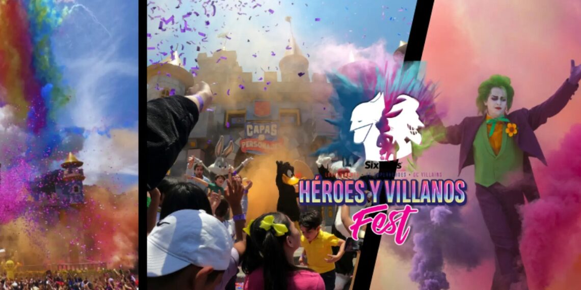 ¿Aún no tienes plan este verano? Vive la aventura en Héroes y Villanos Fest de Six Flags México