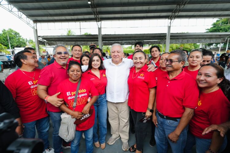 El sur de Quintana Roo arropa a Rafa Marín y refrenda su compromiso con la Defensa de la Transformación y la Soberanía Nacional