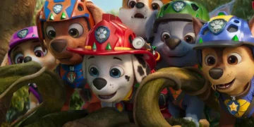 Los dinosaurios se unen a la Patrulla Canina en su misión más grande para conquistar la pantalla grande